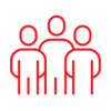 attendees icon people in a group standing – Safety Training GTSS