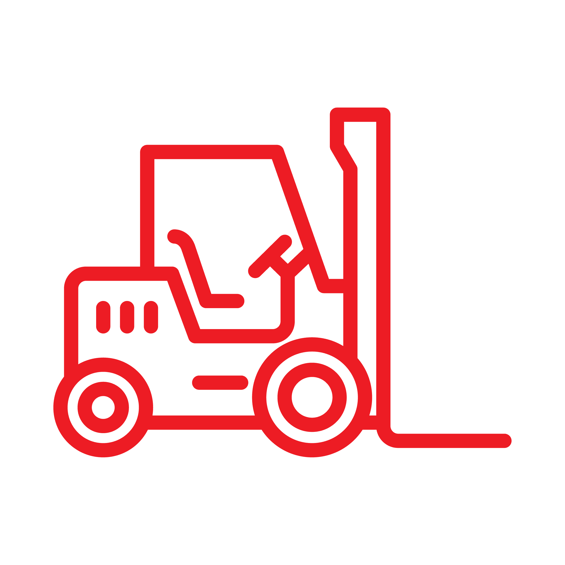 Beginner Forklift Training icon – Entry-level forklift operator certification.