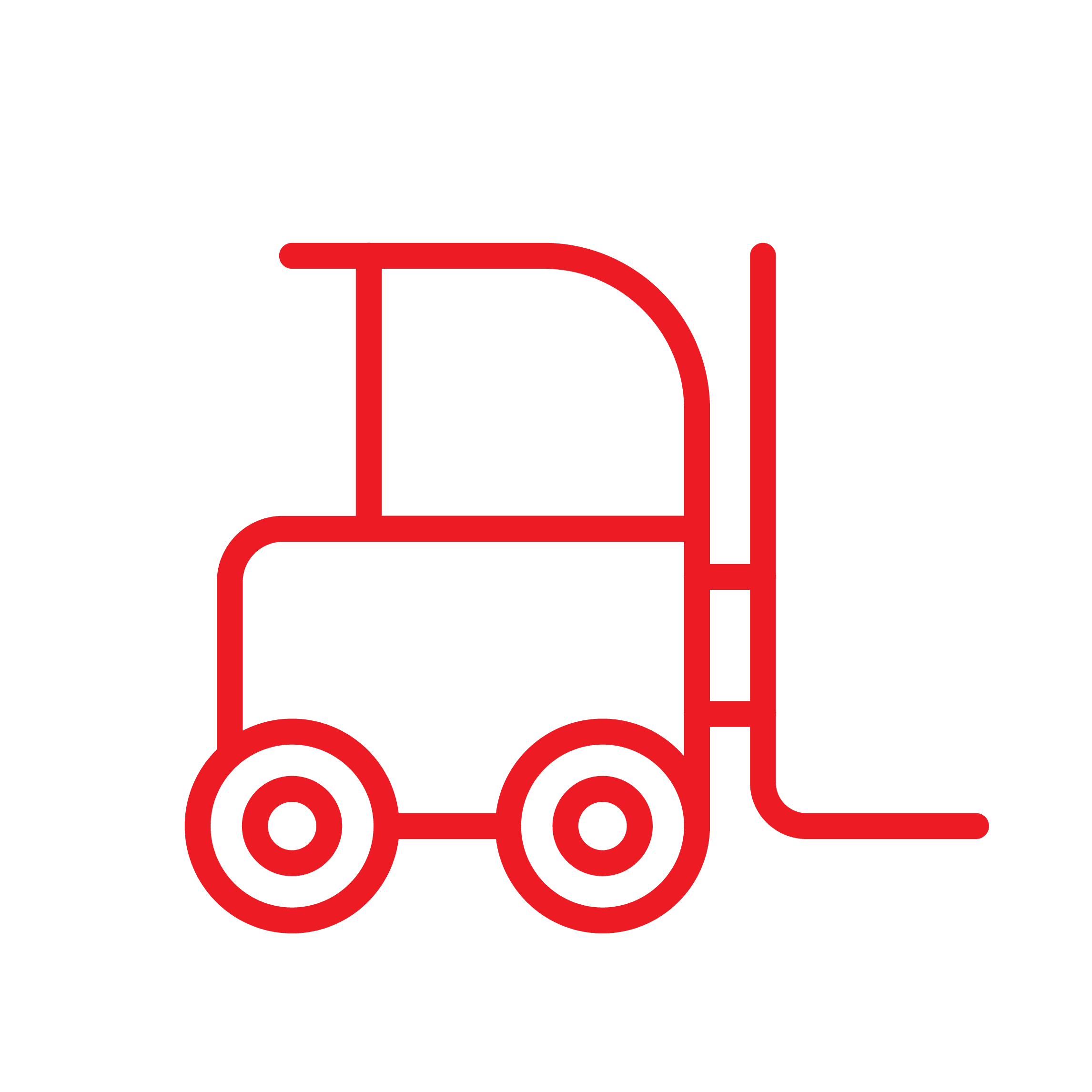 Counterbalance Forklift Training icon – Learn to operate counterbalance forklifts safely.