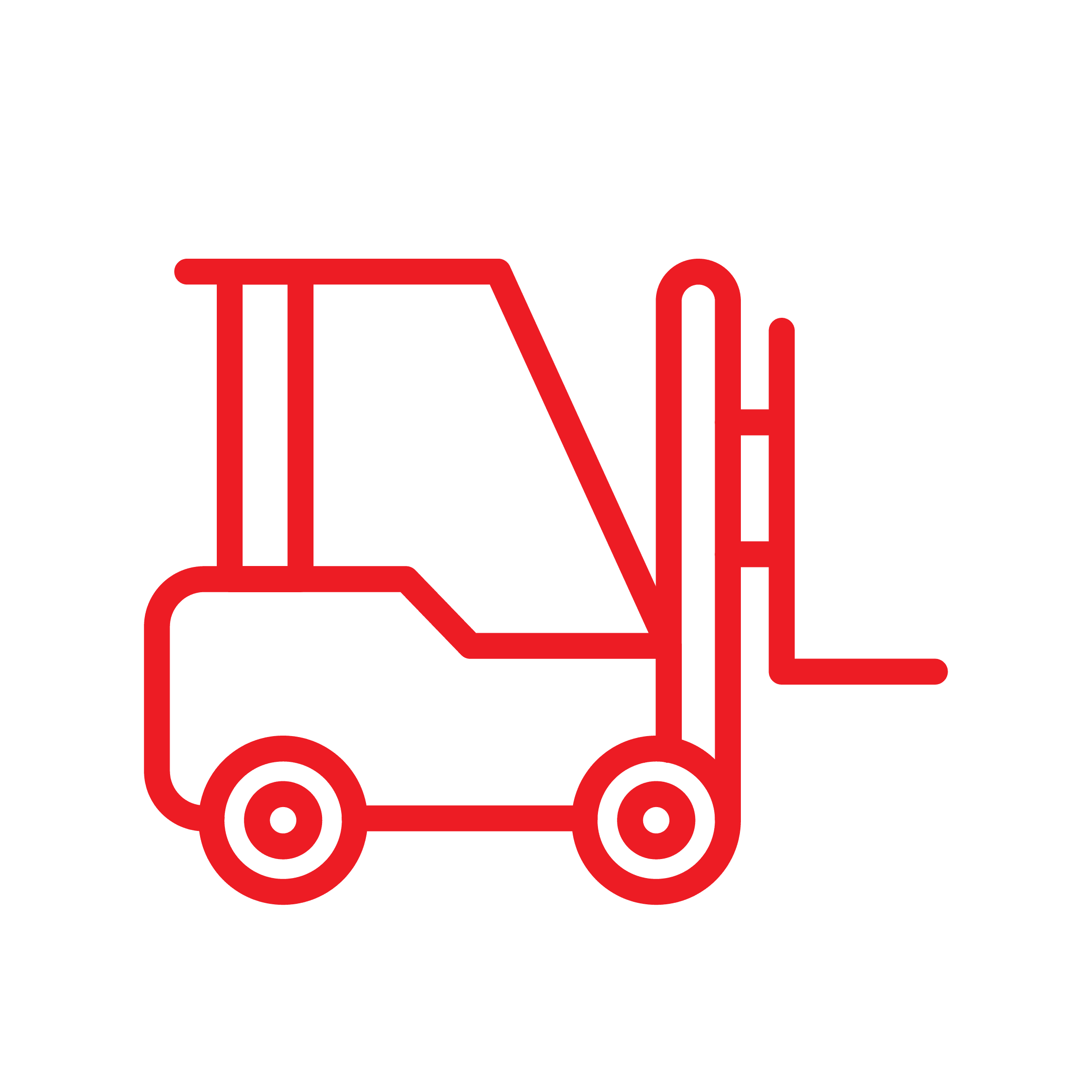 Pivot Steer Forklift Training icon – Learn to operate pivot steer forklifts safely.