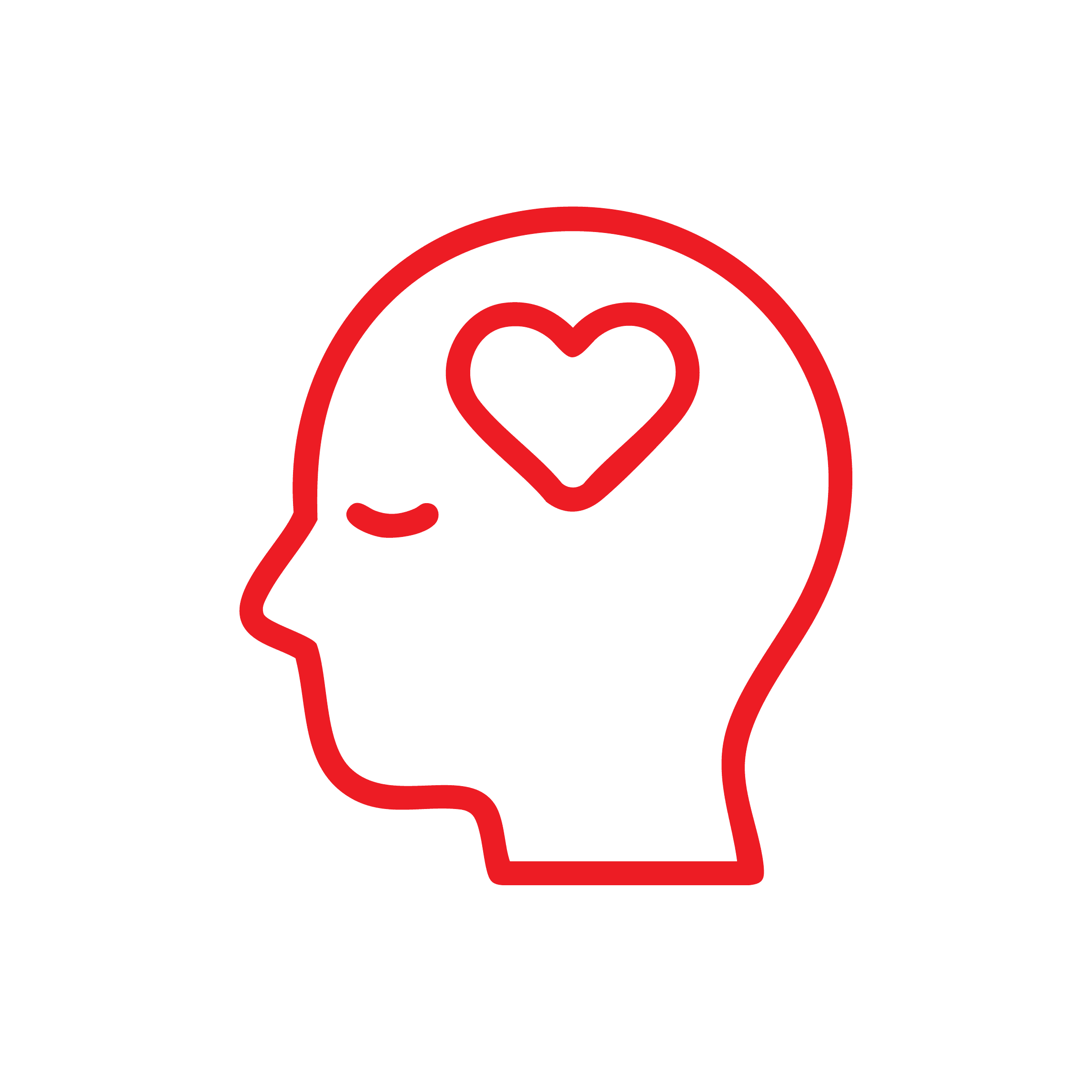 Mental health and wellbeing awareness online training icon